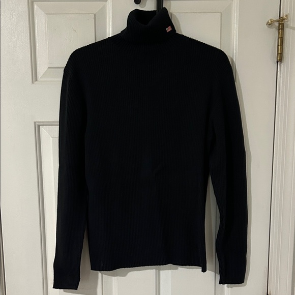 Ralph Lauren Sweaters - Ralph Lauren Black Ribbed Turtleneck Sweater